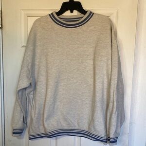 Vintage 90s Northeast Outfitters Sweatshirt Mens XL Gray Pullover L/S Crew Neck